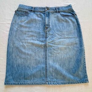 Lauren Jeans Co. Denim Pencil Skirt Women’s Size 14